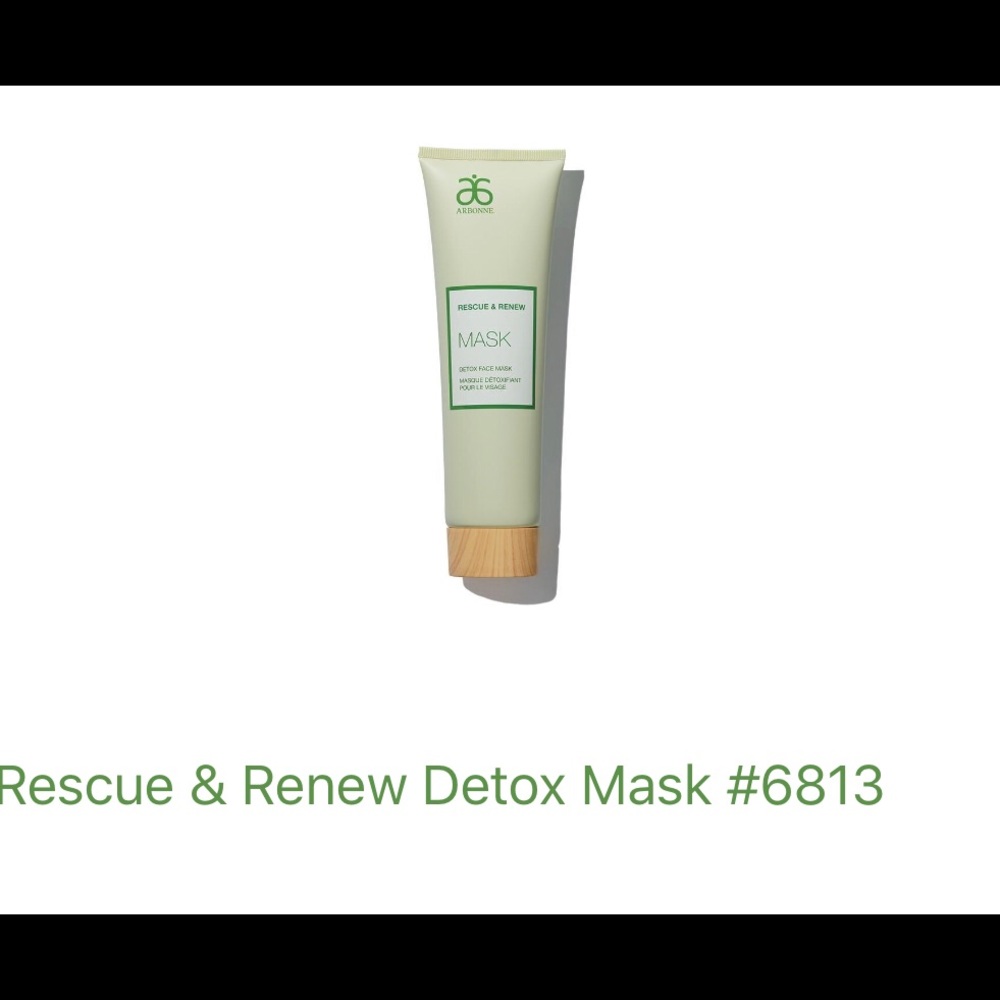 Arbonne pink clay detox face mask